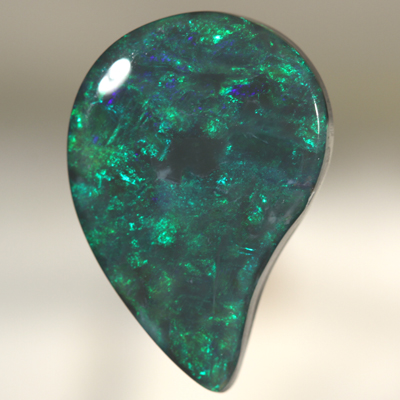 SOLID BLACK OPAL Large opal, golden turquoise and bottle green, top quality opal SEE VIDEO